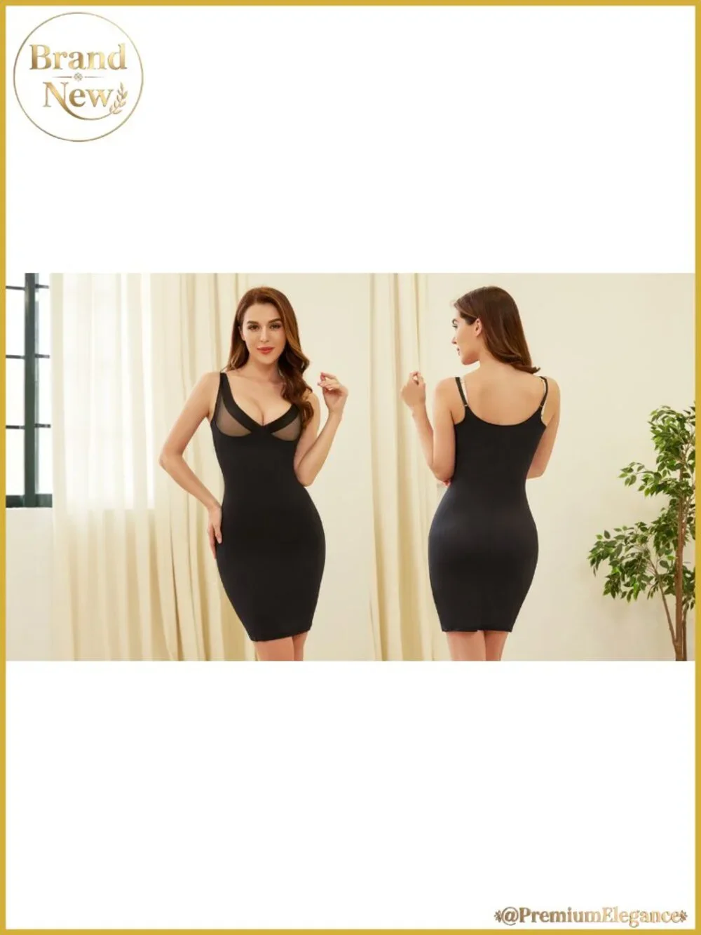 Full Slips for Women Under Dresses Tummy Control Shapewear Slip